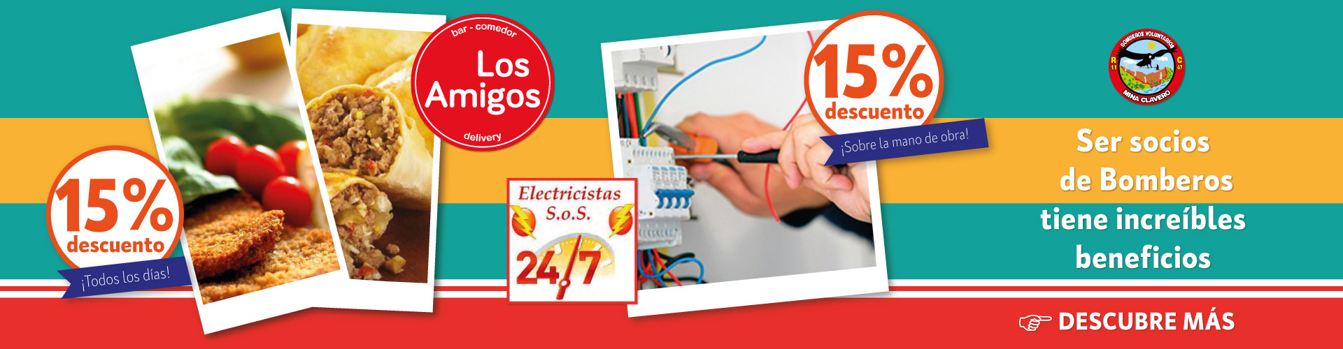 Beneficio en Los Amigos